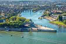 Unterkunft Nahe Rhein und Mosel in Koblenz bei Deutsches Eck